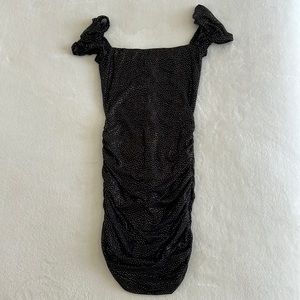 Lucy in the Sky Emaline Ruched Bodycon Dress